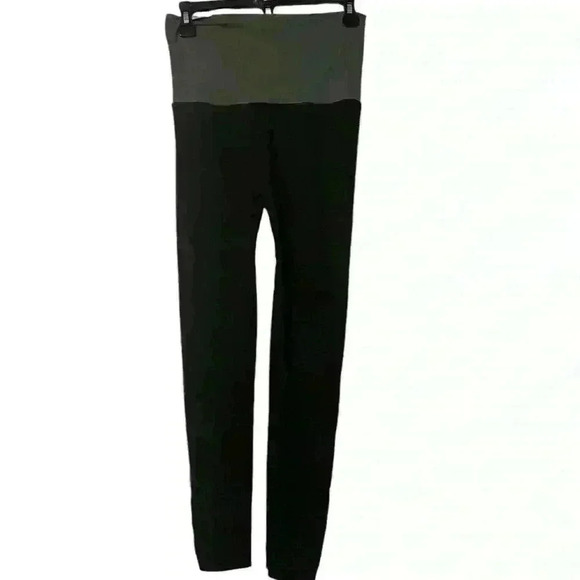 🟣Coco Limon Gray Black Yoga Pants L/XL - Picture 2 of 5